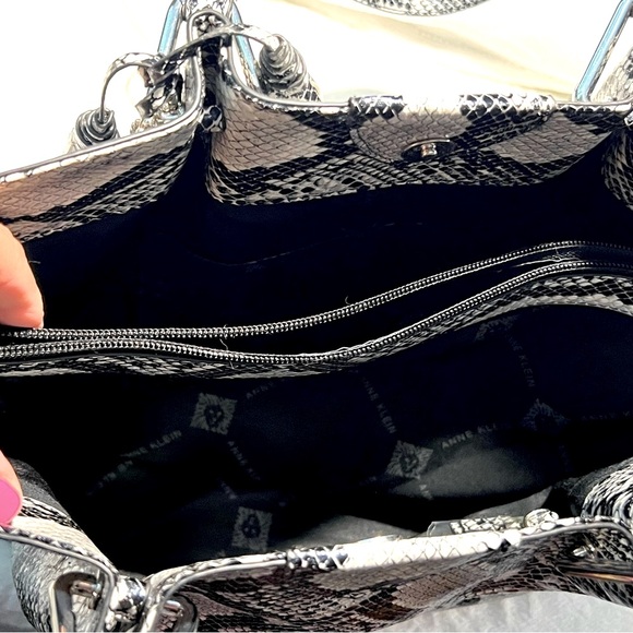 Anne Klein Addison Snake Tote - Picture 3 of 5